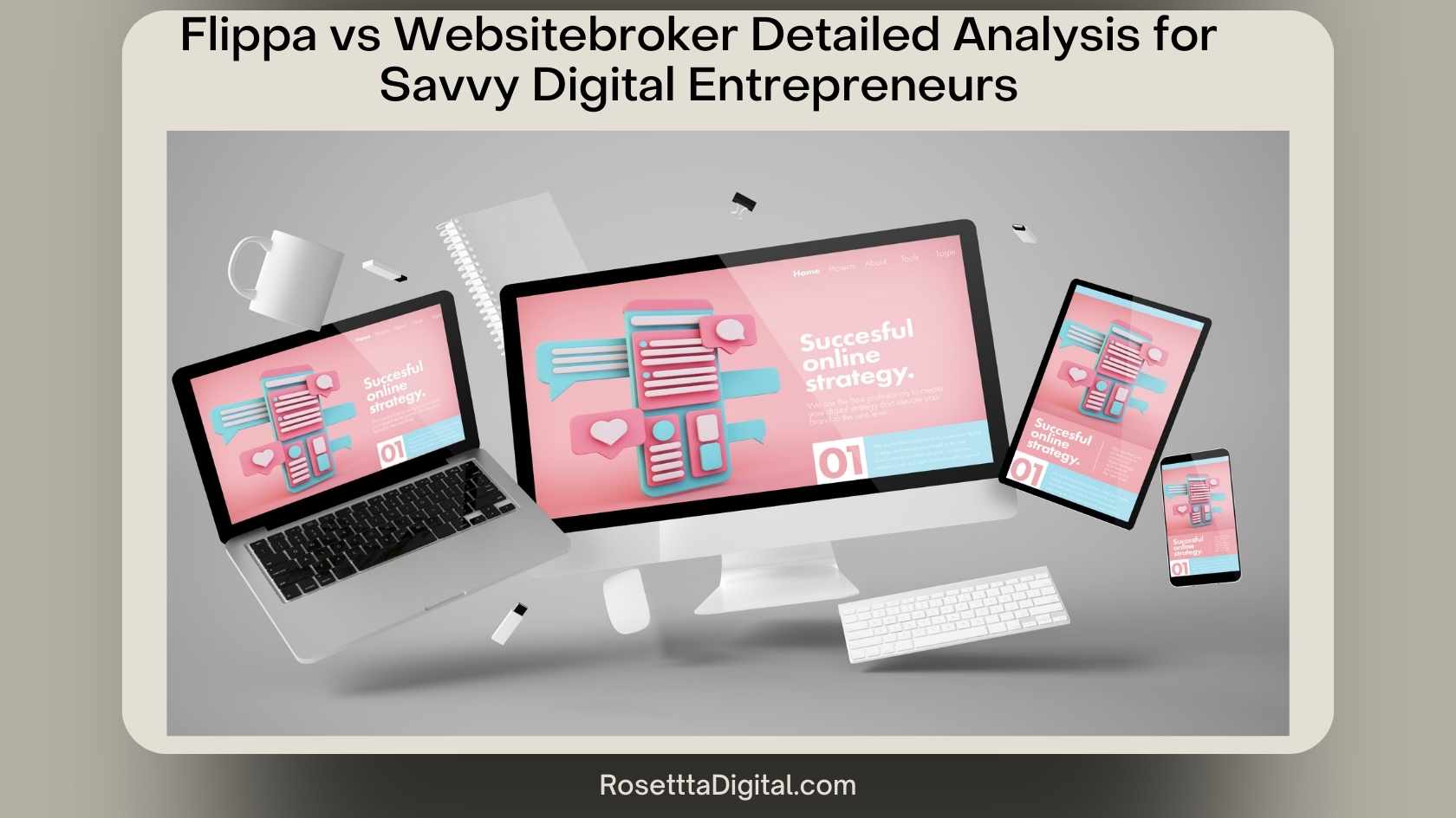 Flippa vs Websitebroker Detailed Analysis for Savvy Digital Entrepreneurs Featured Image